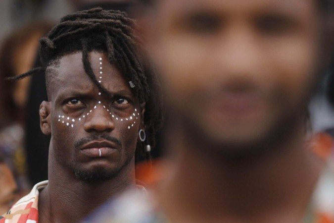 <em>Negros no Fundo do Porão</em>, do pintor alemão Rugendas, retrata negros com cabelos raspados -  (crédito: THE NEW YORK PUBLIC LIBRARY DIGITAL COLLECTIONS)