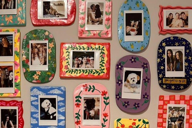 Alana criou seus própria galeria de lembranças - (crédito: Arquivo pessoal) Alana criou seus própria galeria de lembranças - (crédito: Arquivo pessoal)