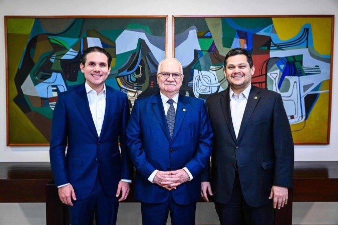 Fachin se reúne com Motta e Alcolumbre um dia após a aprovação do PL Antifacção