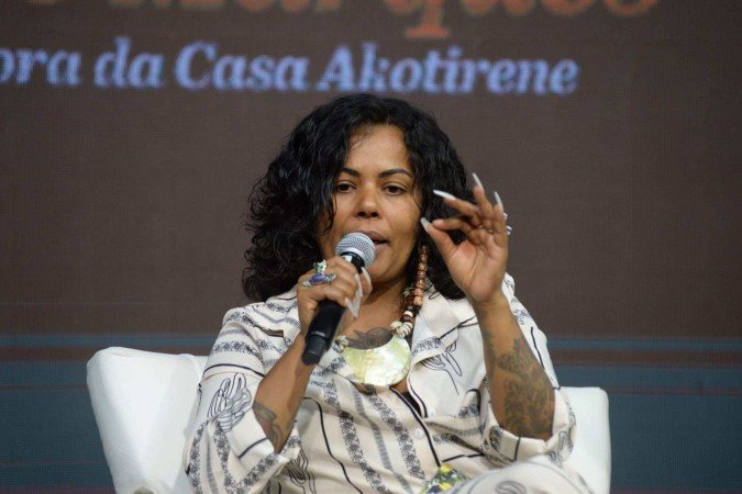 Joice Marques, gestora da Casa Akotirene -  (crédito: Minervino Júnior/Cb Press)