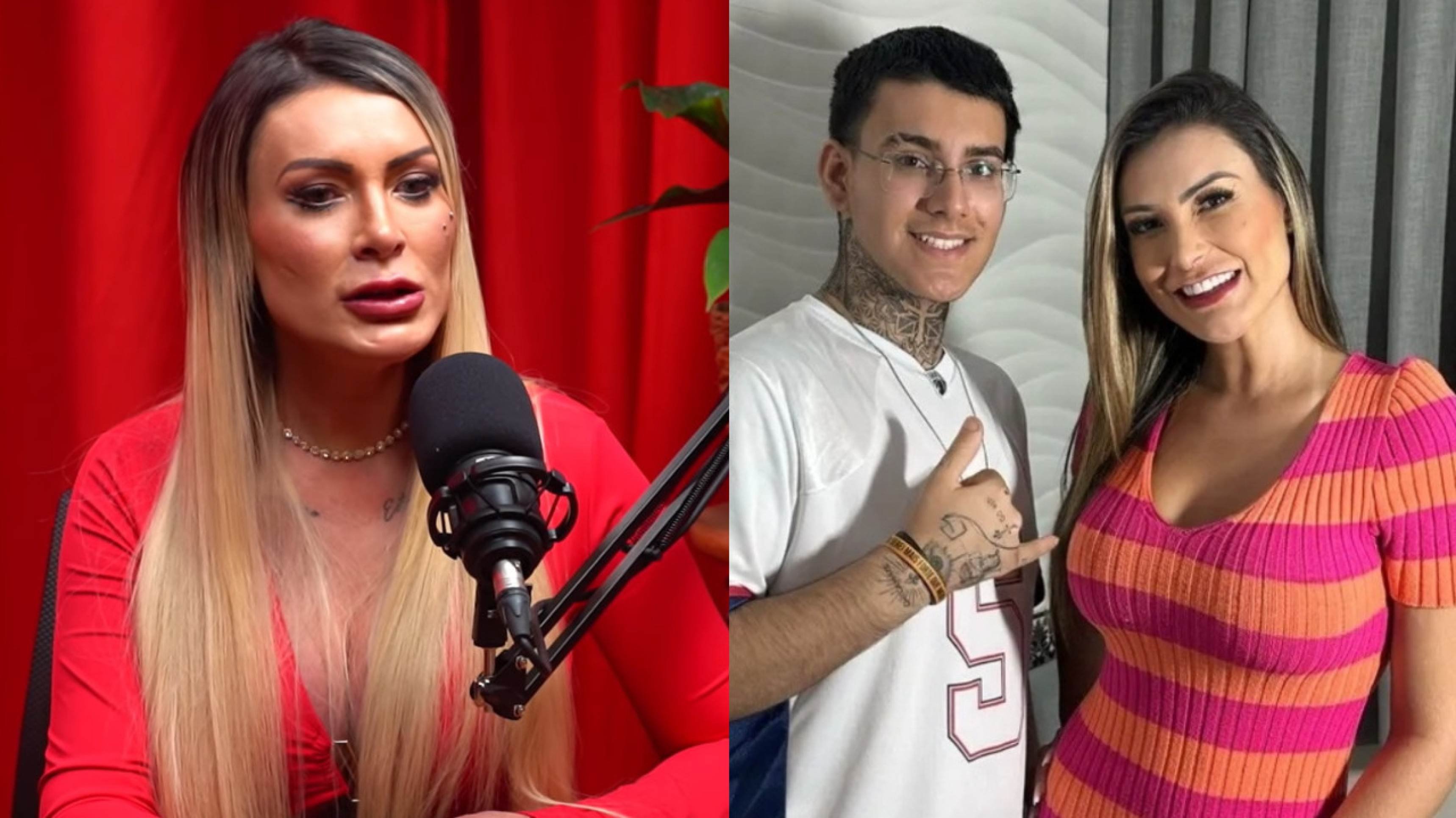 Andressa Urach relembra como a religião a fez espancar o filho: 'Intolerante'