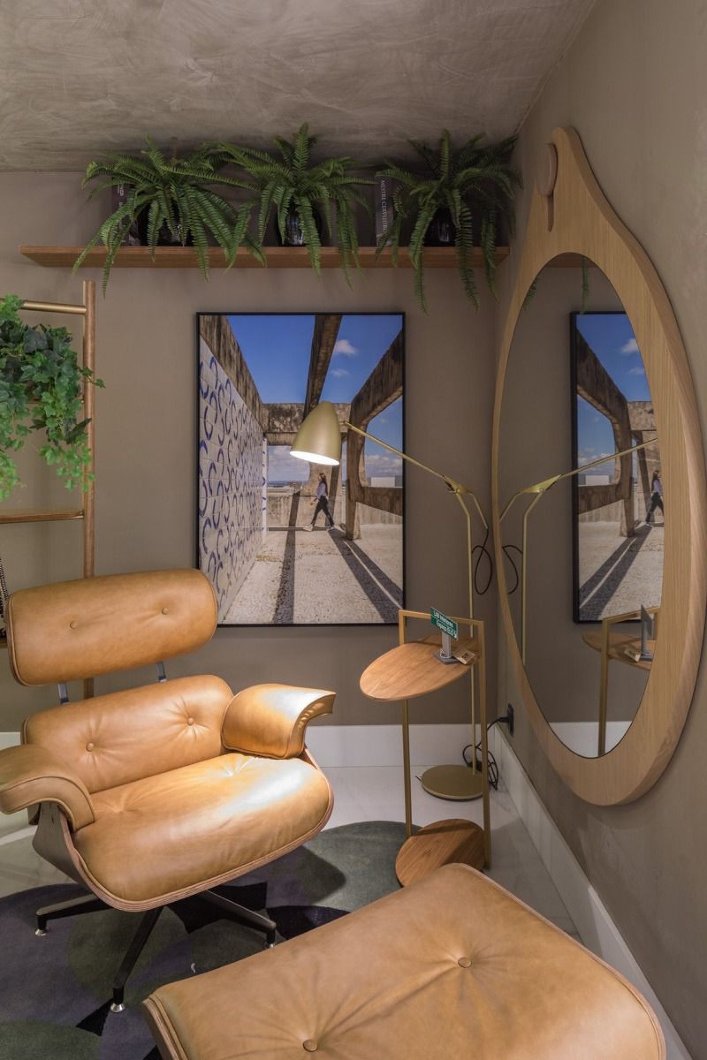 Projeto de Eliane Lucindo que usa da fotografia como ponto focal na decoração 