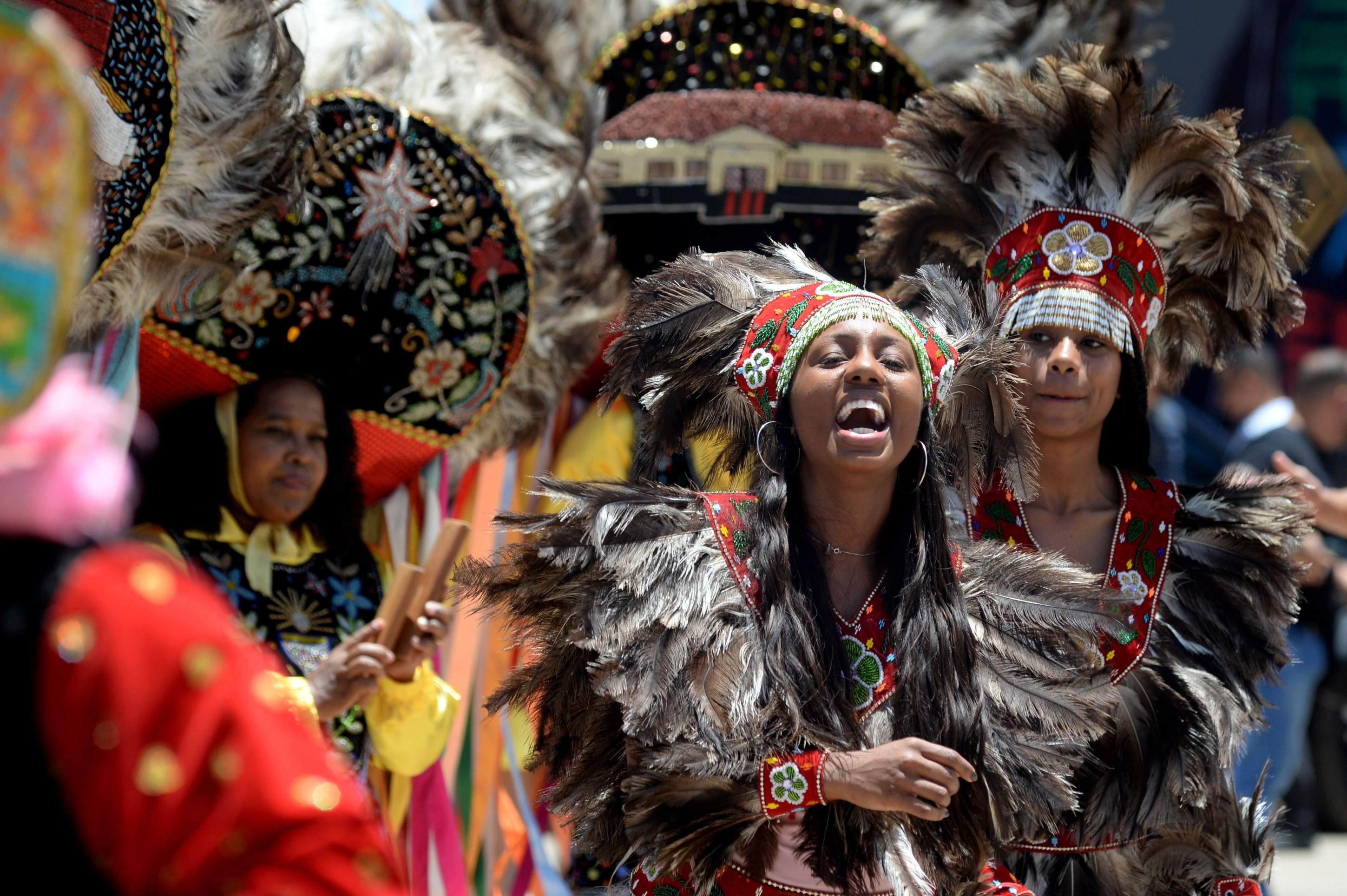 Apresenta&ccedil;&atilde;o do grupo Boi do Seu Teodoro