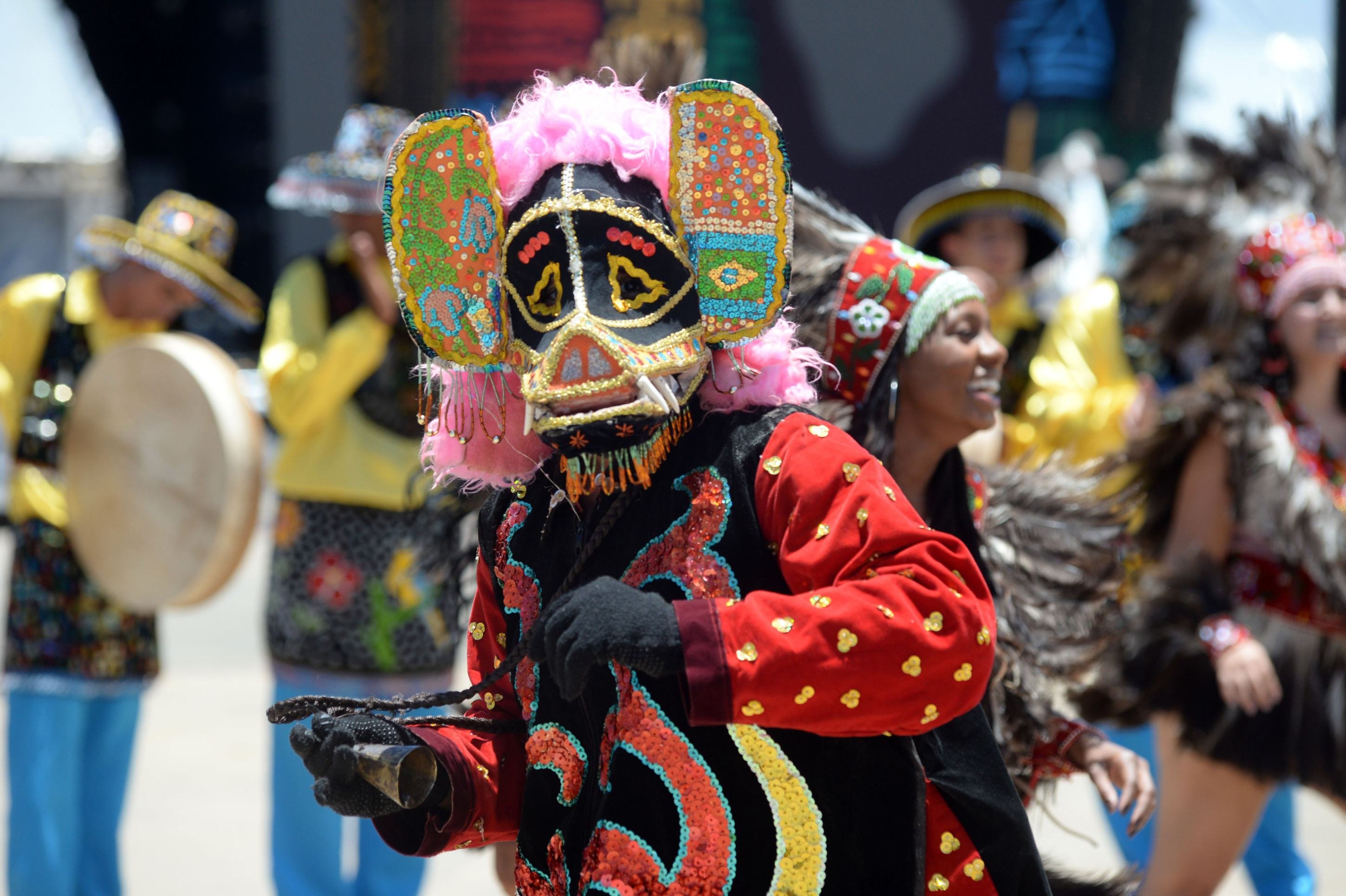 Apresenta&ccedil;&atilde;o do grupo Boi do Seu Teodoro