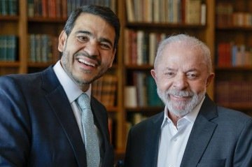 O AGU, Jorge Messias, era o favorito do presidente Lula na disputa havia meses, antes mesmo de Barroso deixar o Supremo -  (crédito: Ricardo Stuckert/PR)