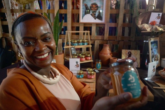 Valéria Marques atua há 30 anos na área da culinária e apresentou ao público doces tradicionais - (crédito: Marcelo Ferreira/CB/D.A Press) Valéria Marques atua há 30 anos na área da culinária e apresentou ao público doces tradicionais - (crédito: Marcelo Ferreira/CB/D.A Press)