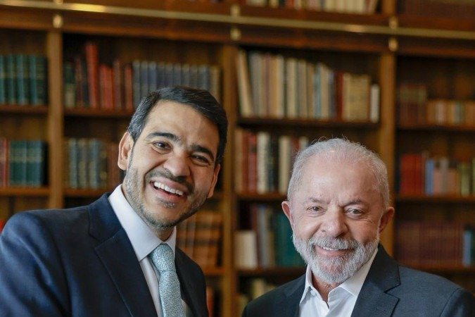 O AGU, Jorge Messias, era o favorito do presidente Lula na disputa havia meses, antes mesmo de Barroso deixar o Supremo -  (crédito: Ricardo Stuckert/PR)