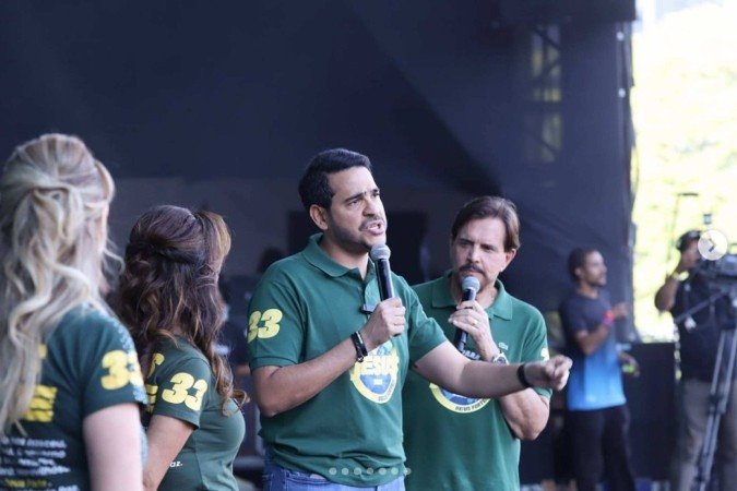 Jorge Messias representou o governo em edições da Marcha para Jesus: ponte entre o presidente e evangélicos
- (crédito: arquivo pessoal) Jorge Messias representou o governo em edições da Marcha para Jesus: ponte entre o presidente e evangélicos
- (crédito: arquivo pessoal)