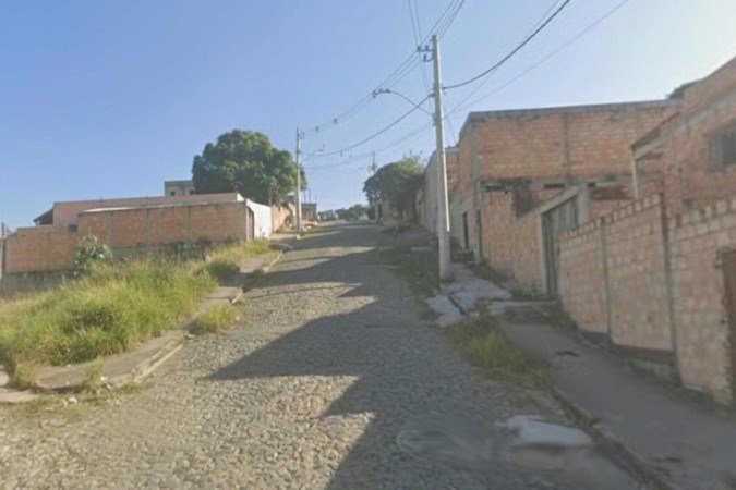 Rua seis em Ribeirão das Neves foi onde o homem de 37 foi interceptado e morto a tiros - (crédito: Reprodução/Google StreetView) Rua seis em Ribeirão das Neves foi onde o homem de 37 foi interceptado e morto a tiros - (crédito: Reprodução/Google StreetView)