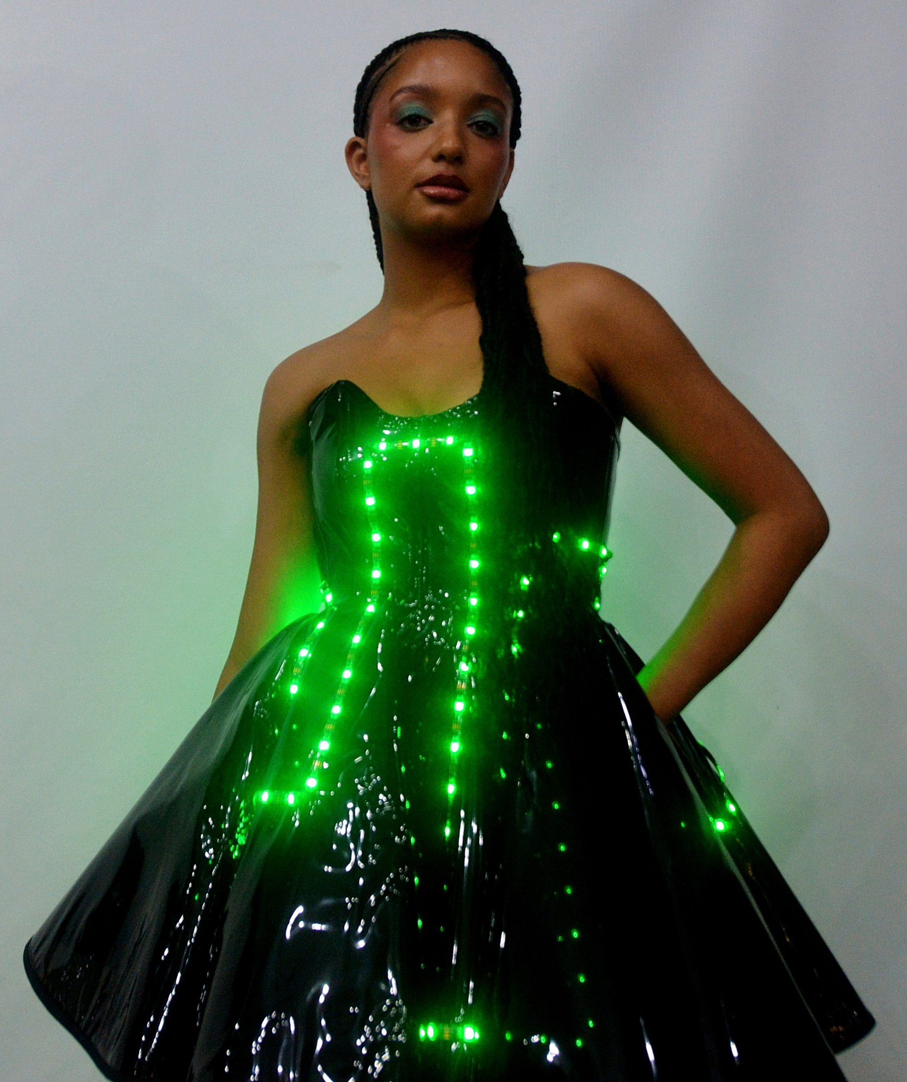  Desfile Beleza Negra. Na Foto Rafaella Taylor