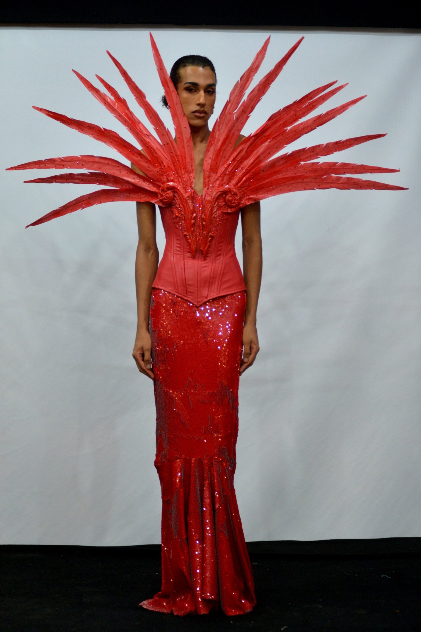  Desfile Beleza Negra. Na Foto Usatavo