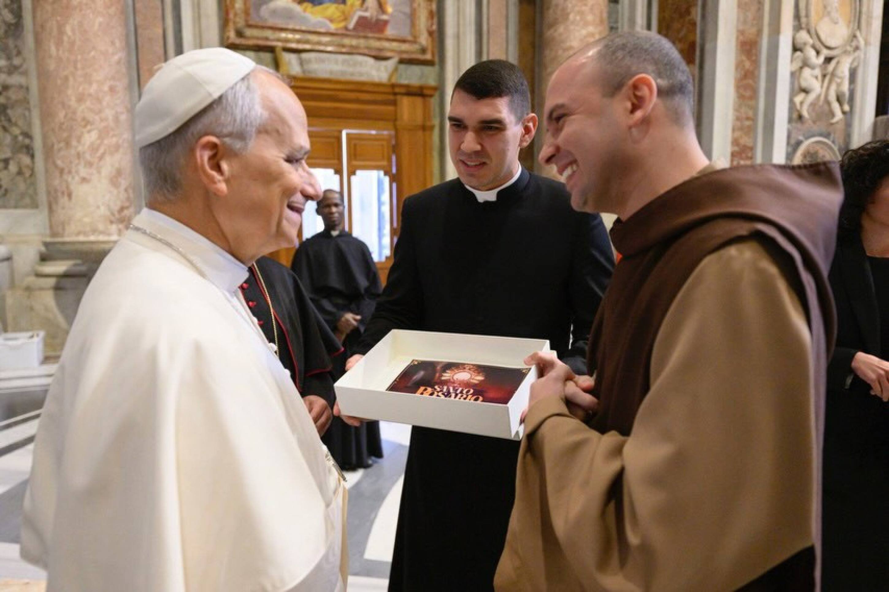 Frei Gilson relata encontro com o Papa Leão XIV em Roma e destaca bênção ao movimento nacional de oração do Rosário
