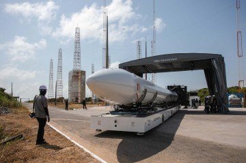 Hanbit-Nano está pronto para ir à órbita da Terra, mas é necessária uma conjunção de fatores externos -  (crédito: Sargento Vanessa Sonaly/FAB)