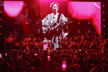 Marisa Monte se apresenta com orquestra em releitura dos sucessos da carreira -  (crédito:  LEOAVERSA)