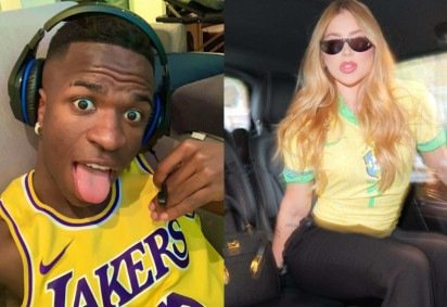 Vini Jr. posa seminu e leva bronca pública de Virginia; veja - (crédito: Reprodução/Instagram) Vini Jr. posa seminu e leva bronca pública de Virginia; veja - (crédito: Reprodução/Instagram)