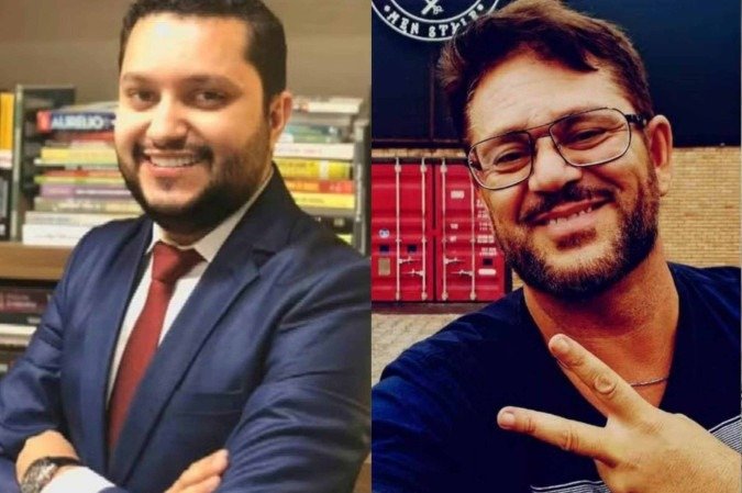 Pedro Henrique Silva (direita) e Thiago Ferreira (esquerda) foram encontrados mortos no Goiás -  (crédito: Reprodução)