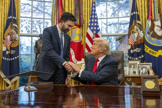 Após ataques a Mamdani, Trump recebe 