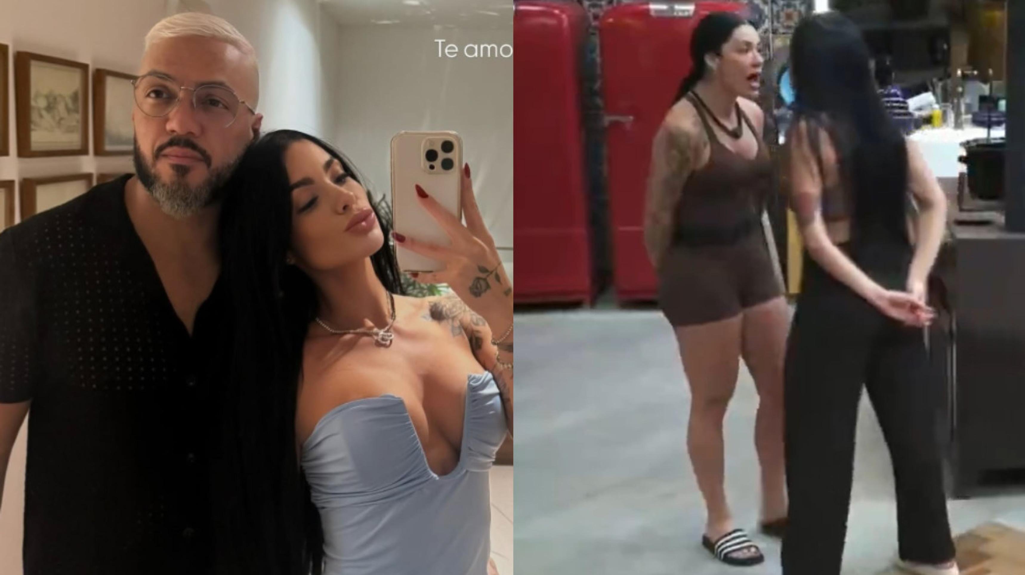 Belo rasga o verbo sobre brigas da namorada em 'A Fazenda'