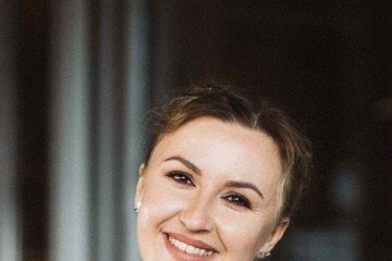 Nadiyka Gerbish, 37 anos, escritora, moradora de Ternopil (oeste)

