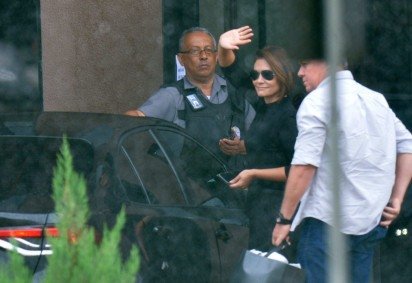 Michelle Bolsonaro afirmou que continuará lutando por uma prisão domiciliar de caráter humanitário para o marido
 -  (crédito:  Ed Alves/CB)