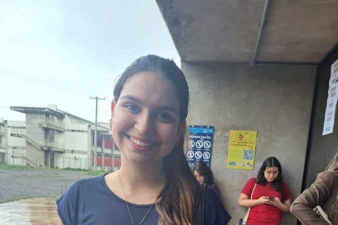 Fernanda Freire mora em Belém (PA) e considerou a prova difícil