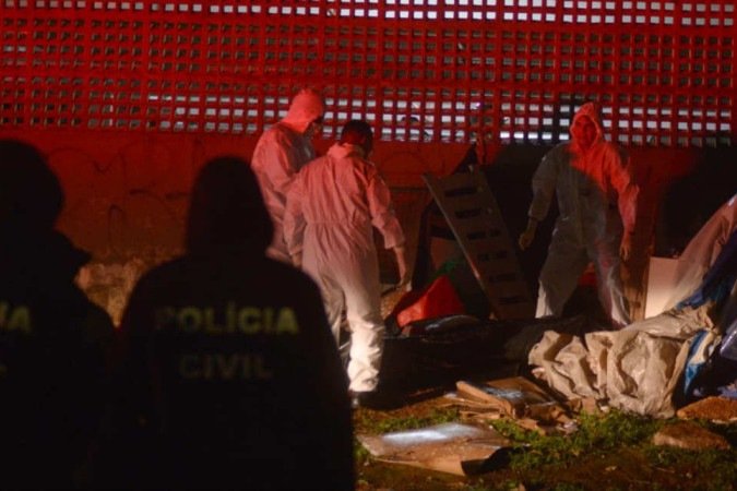 Homicídio ocorreu em Ceilândia - (crédito: ED ALVES/CB/D.A Press) Homicídio ocorreu em Ceilândia - (crédito: ED ALVES/CB/D.A Press)