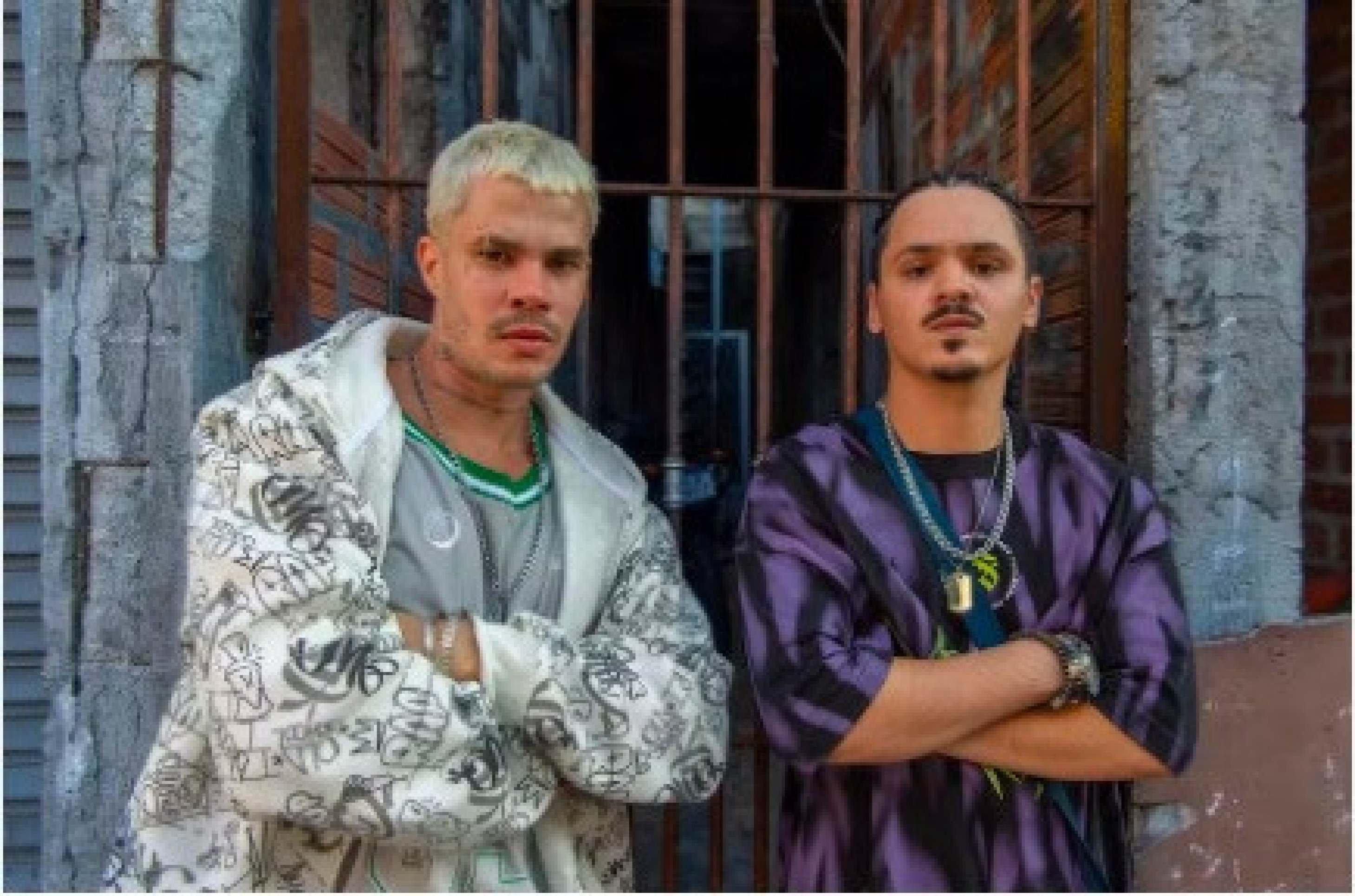 Vinicius Teixeira e Lucas Righi em "Três Graças"