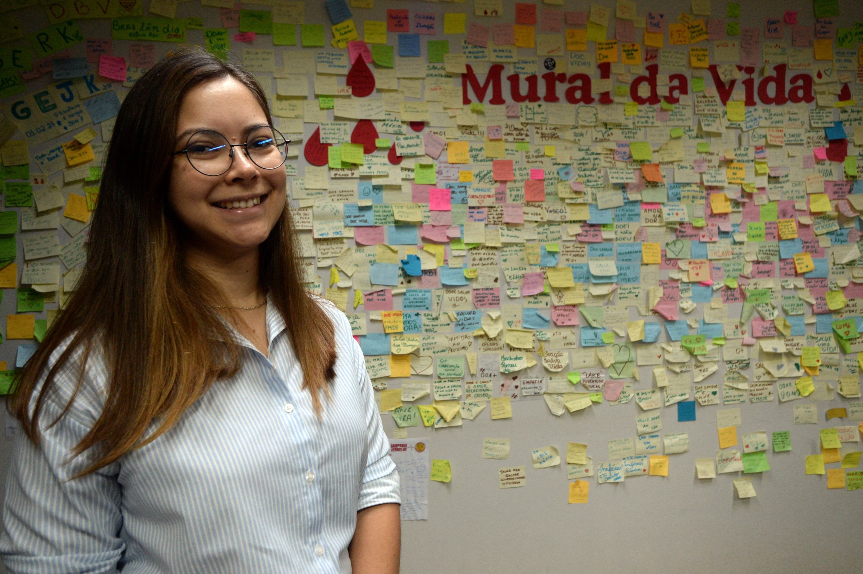 Kelly Maciel destaca gratid&atilde;o aos que doam sangue e ajudam a salvar vidas