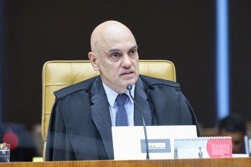 Ministro Alexandre de Moraes votou pelo referendo integral da prisão preventiva de Bolsonaro
 -  (crédito: Antonio Augusto / STF)