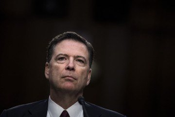 O ex-diretor do FBI, James Comey -  (crédito: Brendan Smialowski / AFP)