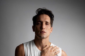 Cleiton Morais celebra o reencontro com Tobias em 