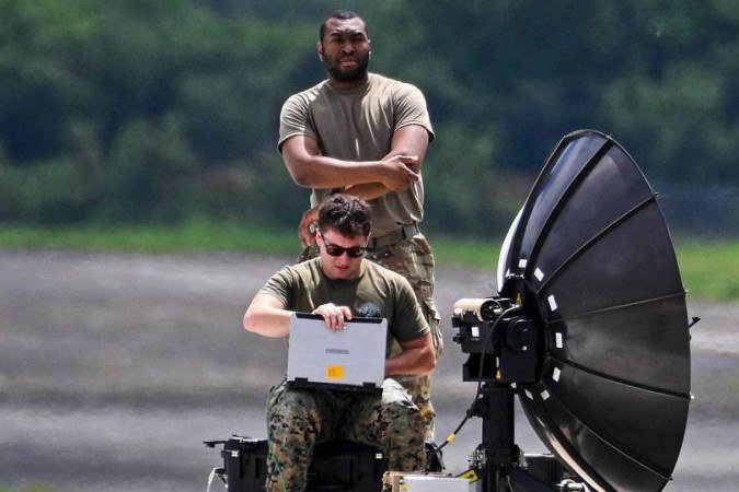 Reparos na pista de Roosevelt Roads permitiria o pouso de aviões de carga -  (crédito: Getty Images)
