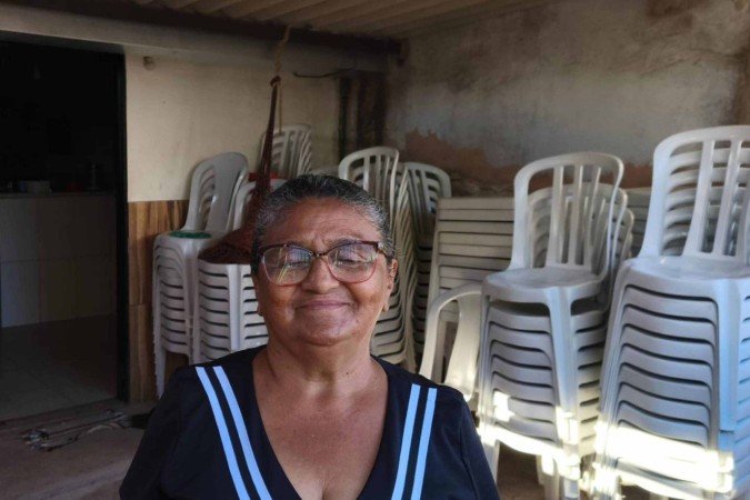 Clarice Dias comenta que já acostumou com o mau cheiro do tanto que conviveu com ele