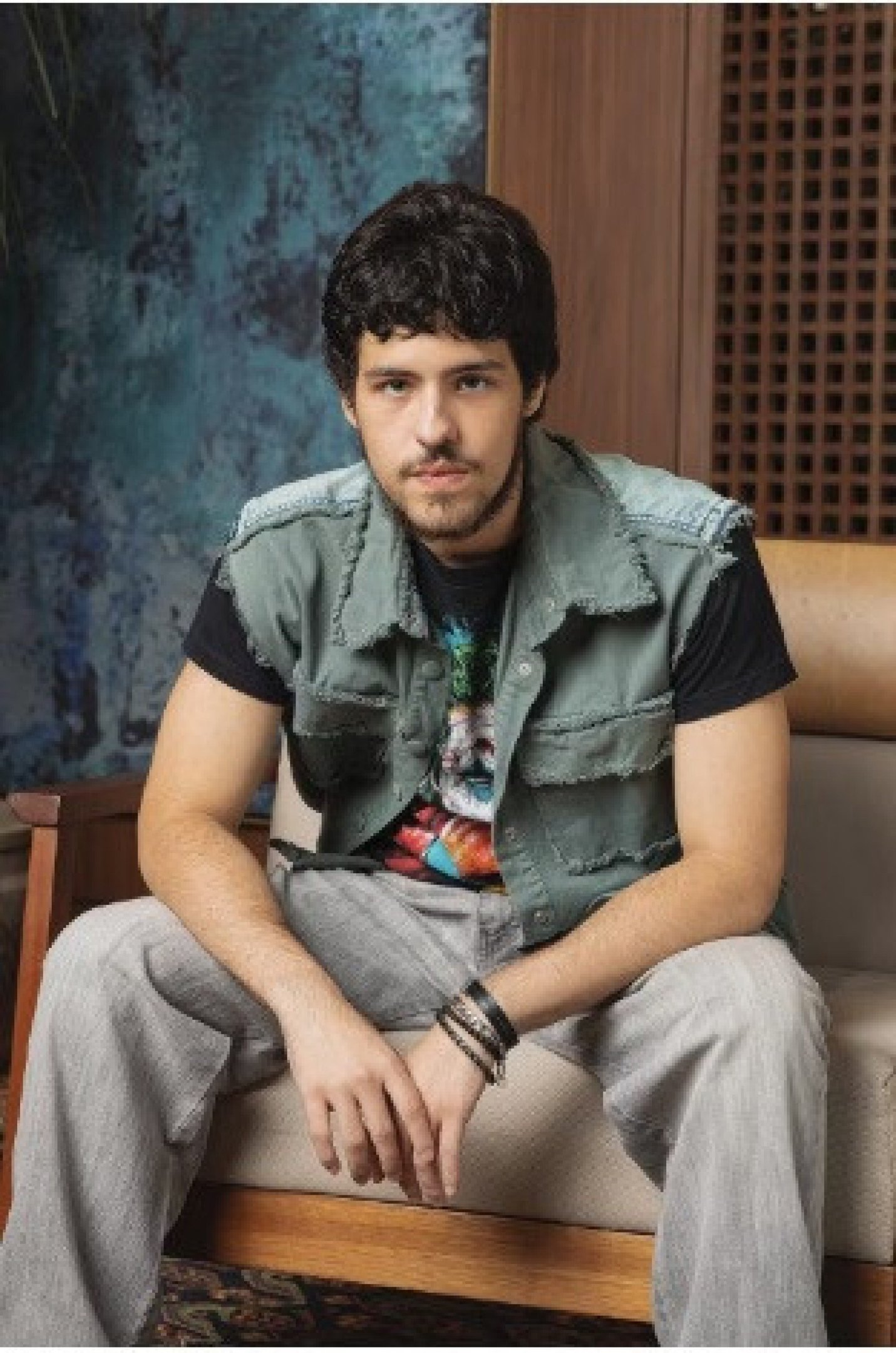 Também às 21h, o ator foi Tomás, em Mania de você