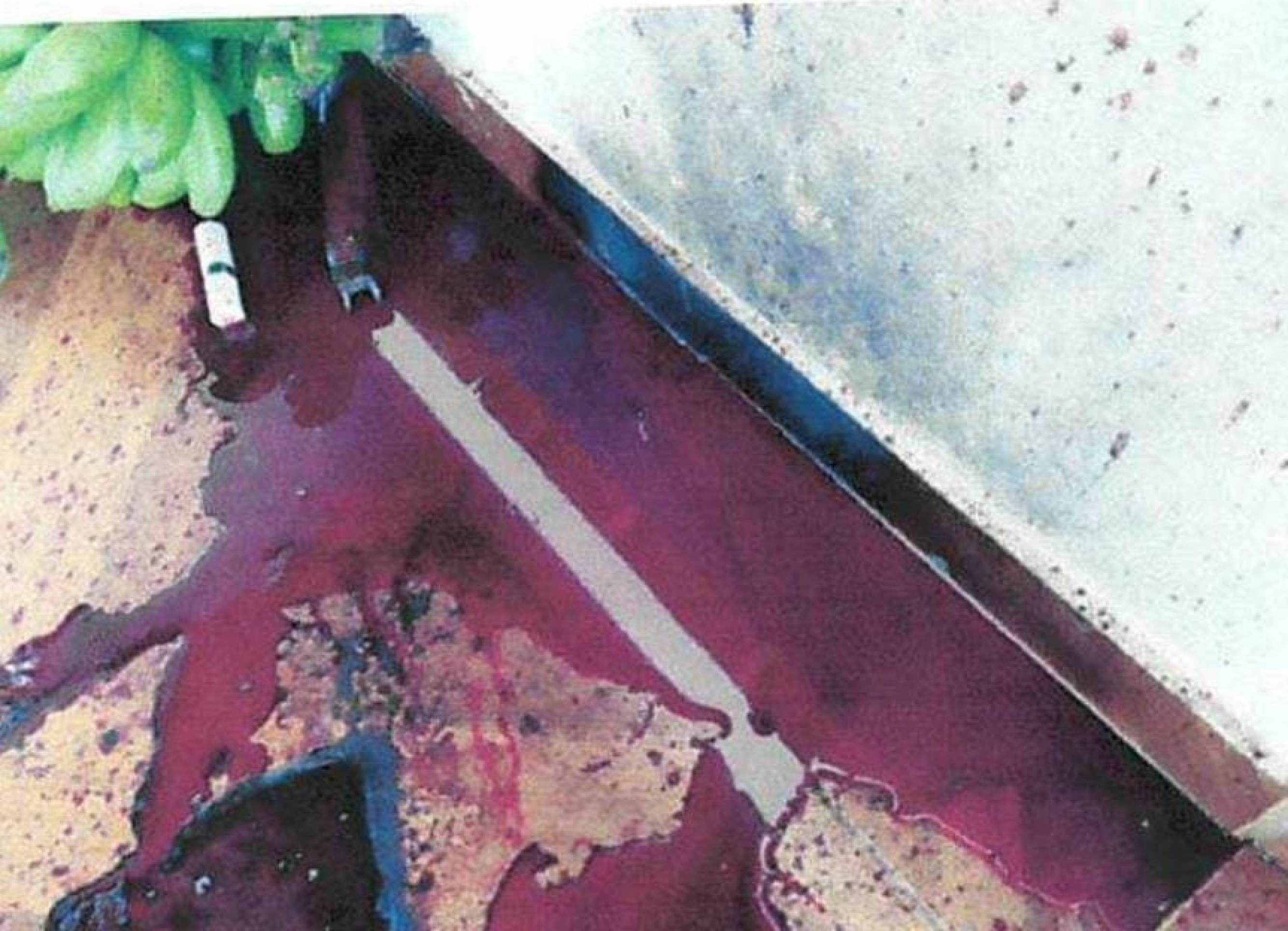 Imagens mostram a cena do crime na casa da suspeita, no Pará