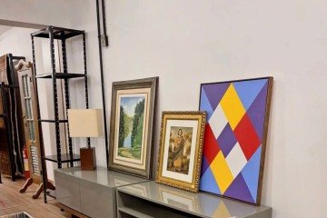 Quadros e obras de arte são ótimas alternativas de produtos usados