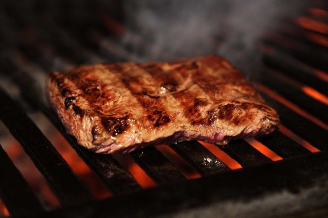 O flat iron é destaque no menu da Fazenda Churrascada -  (crédito:  Guilherme Felix CB/DA Press)