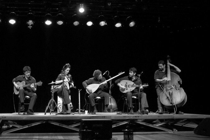 Grupo Kervansarai: música tradicional de países mediterrâneos e do Oriente Médio. - (crédito: Lilian Horárcio) Grupo Kervansarai: música tradicional de países mediterrâneos e do Oriente Médio. - (crédito: Lilian Horárcio)