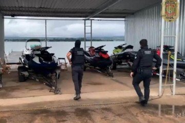 PCDF cumpriu oito mandados de busca de apreensão na manhã desta quinta-feira (26) -  (crédito: Divulgação/PCDF)