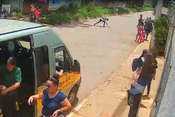 Após atropelar criança e fugir, motociclista voltou ao local para pegar celular -  (crédito: Material cedido ao Correio)