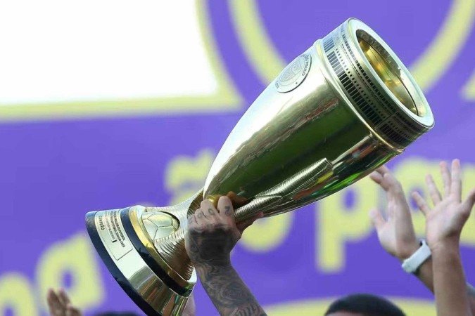 São Paulo conquistou a taça da Copinha em 2025.  -  (crédito: Divulgação/Copinha/ Paulistão)