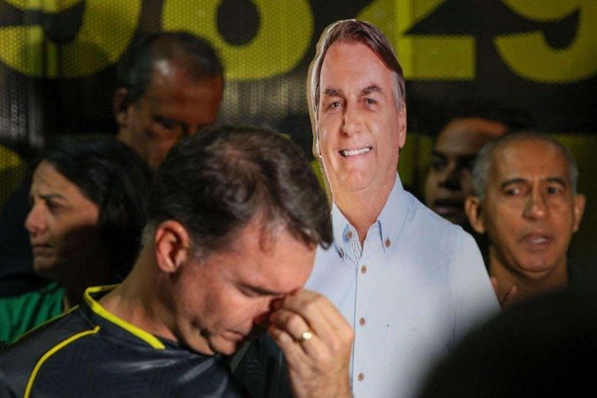 Bolsonaro em foto de setembro -  (crédito: Getty Images)