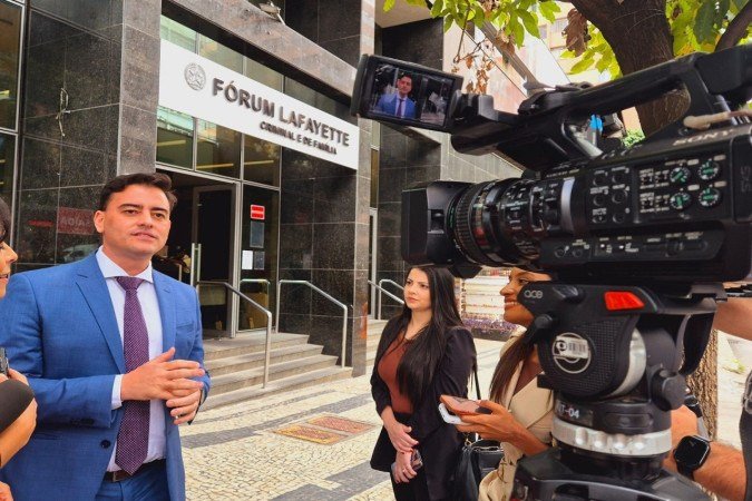 O advogado Tiago Lenoir, que é o assistente de acusação, espera pelo pronunciamento do r[eu para que ele vá a júri popular - (crédito: Jair Amaral/EM/D. A. Press) O advogado Tiago Lenoir, que é o assistente de acusação, espera pelo pronunciamento do r[eu para que ele vá a júri popular - (crédito: Jair Amaral/EM/D. A. Press)