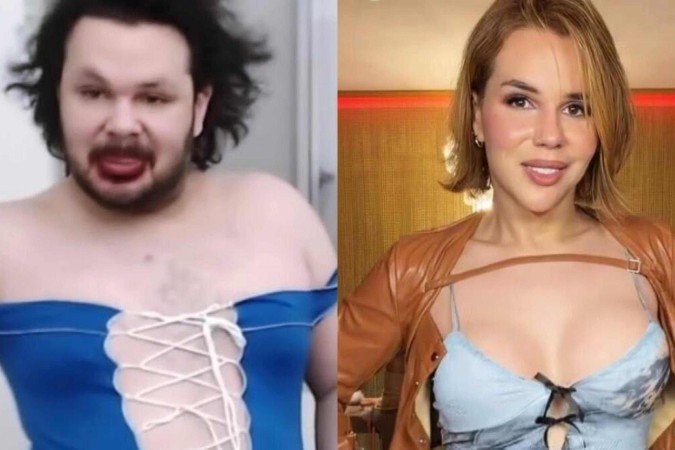 Antes e depois de Wanessa Wolf impressiona internautas - (crédito: Observatorio dos Famosos) Antes e depois de Wanessa Wolf impressiona internautas - (crédito: Observatorio dos Famosos)