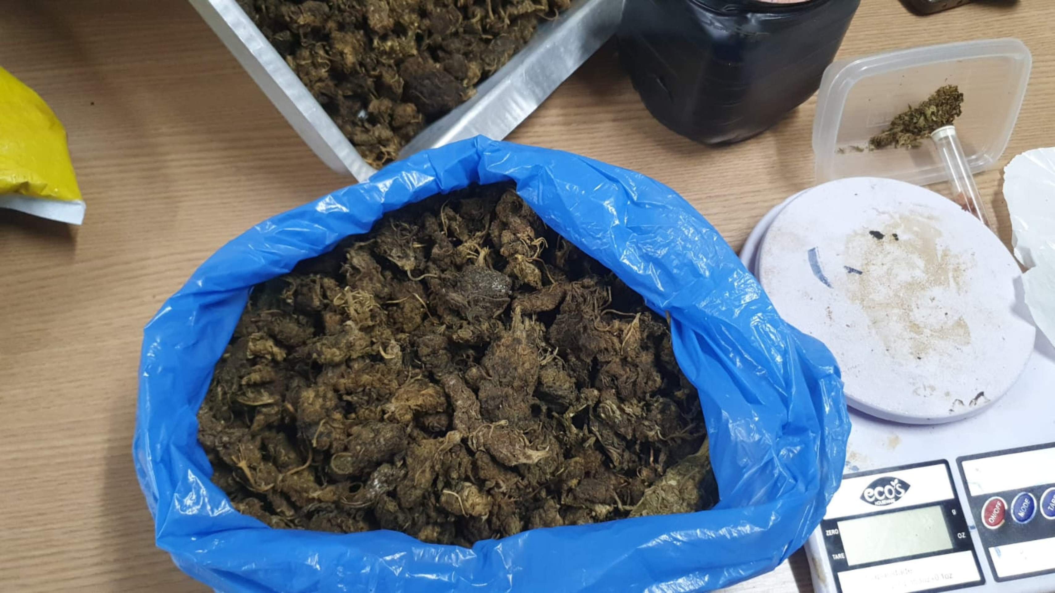 Drogas foram apreendidas na casa do suspeito, em Vicente Pires