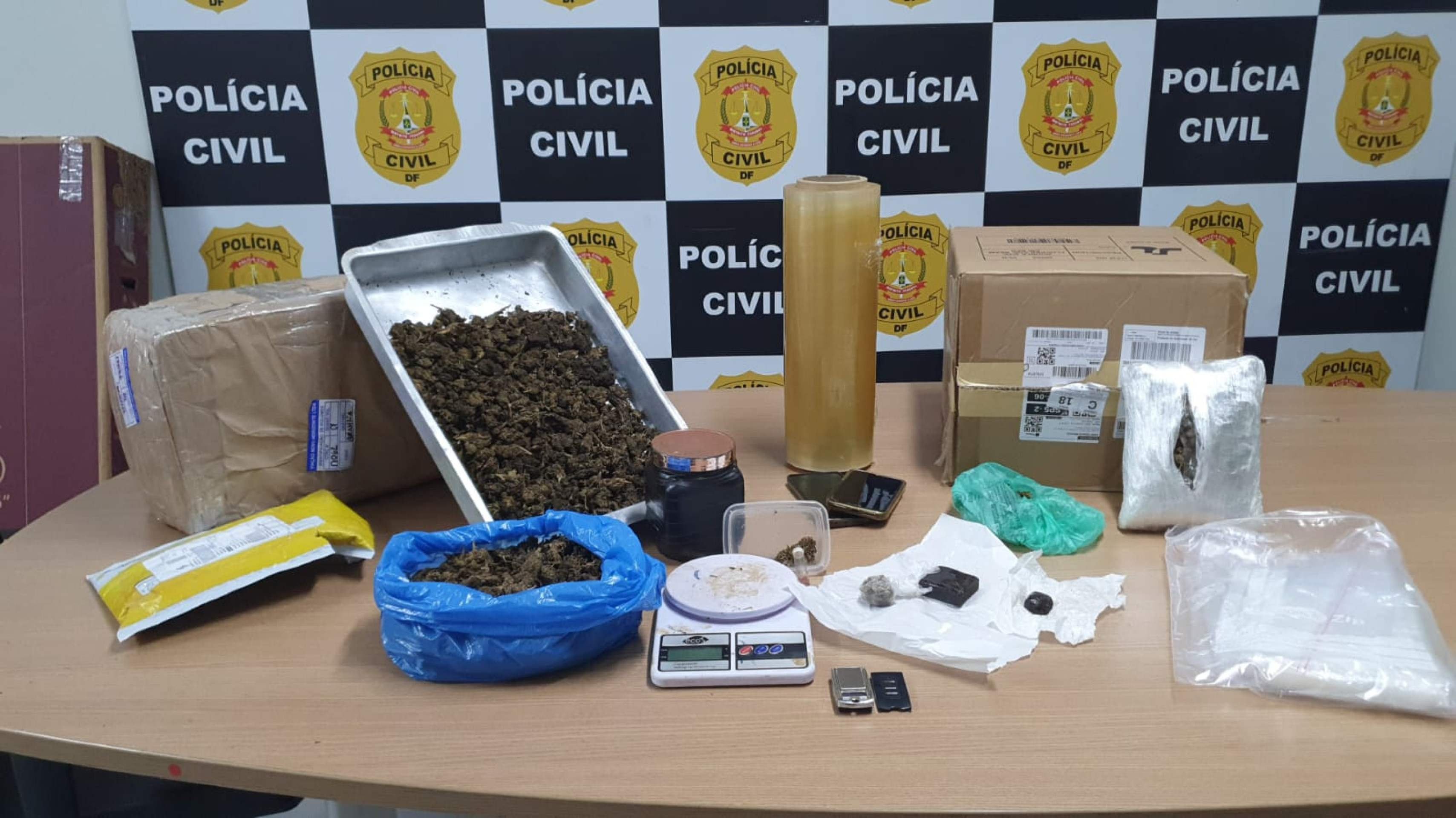 Homem é preso em Vicente Pires por tráfico interestadual de drogas