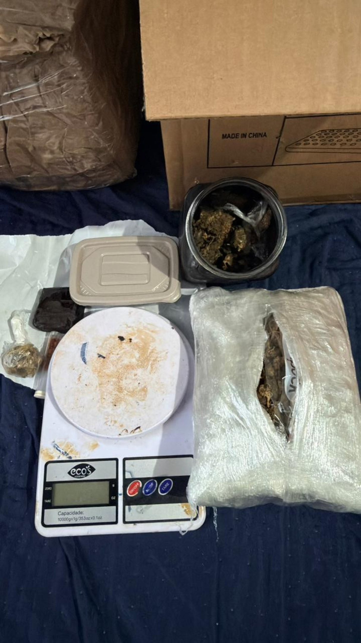 Drogas foram apreendidas na casa do suspeito, em Vicente Pires