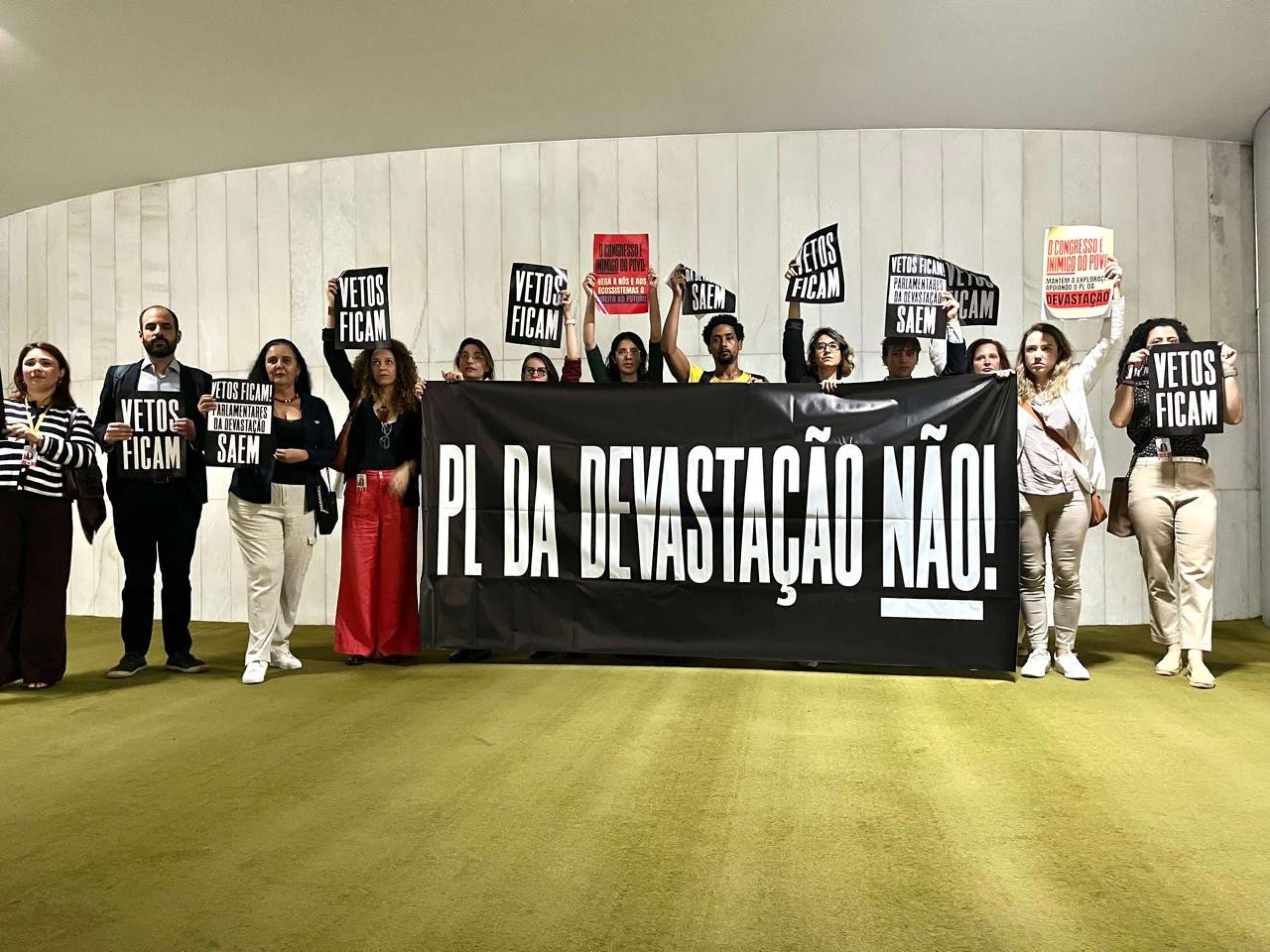 Congresso prestes a votar vetos ao licenciamento mobiliza ambientalistas