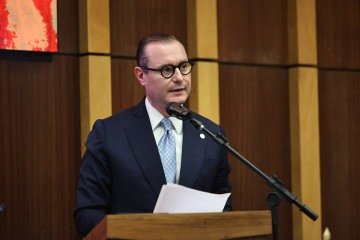 O ministro do STF Cristiano Zanin abriu o 5º Enavip -  (crédito: Felipe Costa)