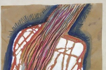 Pinturas da série Boogie Woogie, de Luiz Áquila, em cartaz na Referência Galeria de Arte